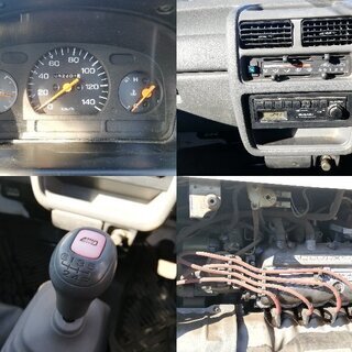 【車検あり 乗って帰れます】ｽﾊﾞﾙ!! ｻﾝﾊﾞｰﾄﾗｯｸ!! 4WD ﾏﾆｭｱﾙ5速＋ＥＬﾚﾝｼﾞ付き!! ｴｱｺﾝ付き!! 軽トラ の画像