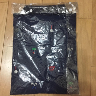 ジャックバニー メンズポロシャツ ゴルフ 濃紺 Lサイズの画像