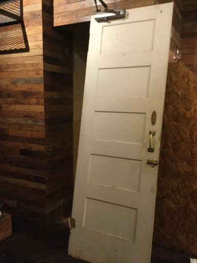 アメリカ直輸入　扉　金具付き