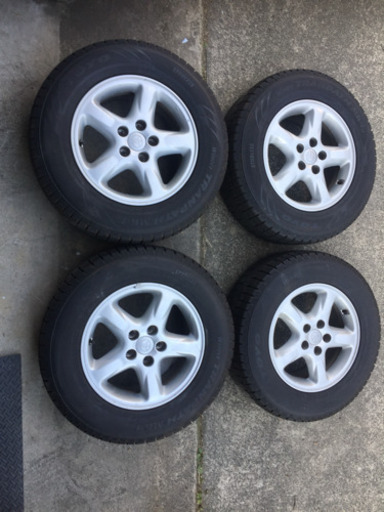 良品 トヨタ純正アルミ  スタッドレス  215/70R16