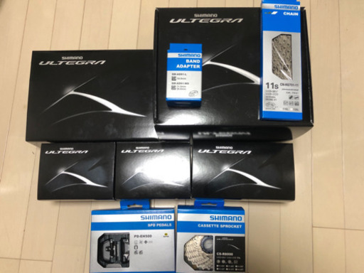 新品完全未使用品！！ アルテグラ R-8000 コンポーネント7点セット