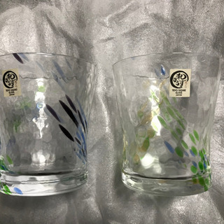【未使用　箱入り】焼酎グラスペアセット