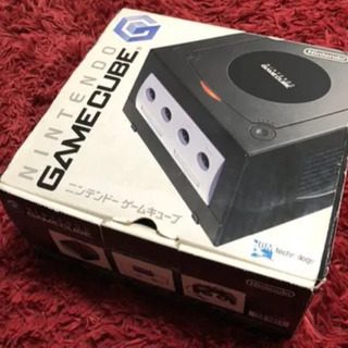 Nintendo ゲームキューブ　ブラック箱付きの画像