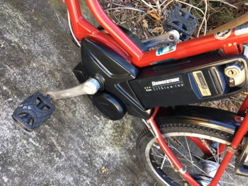 Ｎ４Ｋ電動自転車Ｎ８６Ｊブリジストン　２０インチ　４アンペア