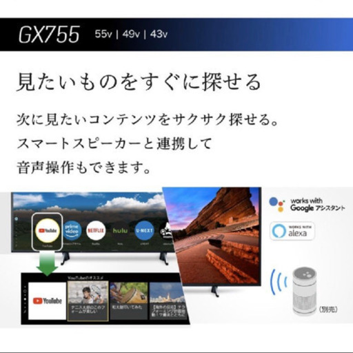 パナソニック Panasonic [4K液晶テレビ 49V型]