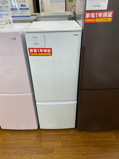 【トレファク 南浦和店】SHARP 2ドア冷蔵庫