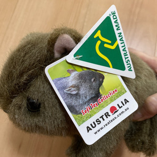 ウォンバット　ぬいぐるみの画像