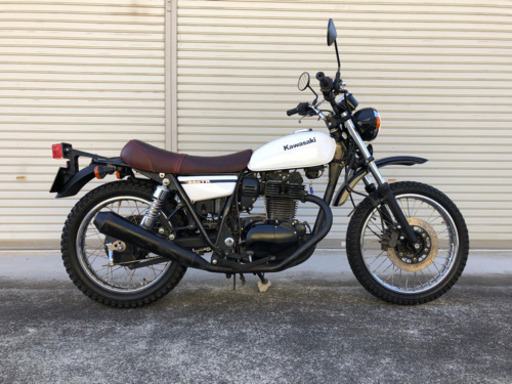 Kawasaki  250TR  FI  カスタムペイント　ローダウン