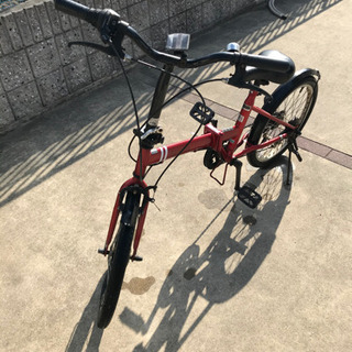 折り畳み自転車　速度切替あり