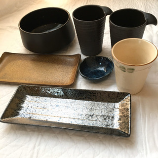 【お取引き中です】食器 皿 器 焼き魚皿 陶器 ボウル 小鉢 湯...