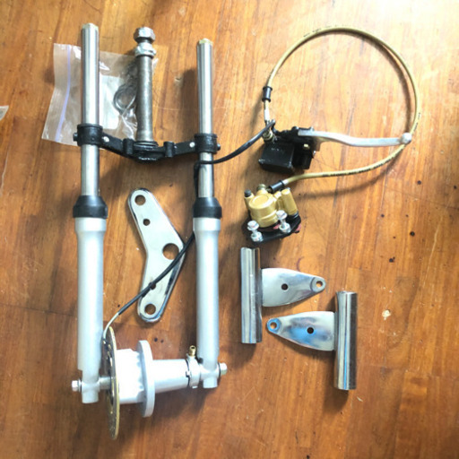 モンキー•ゴリラ　フロントフォーク　ディスク化