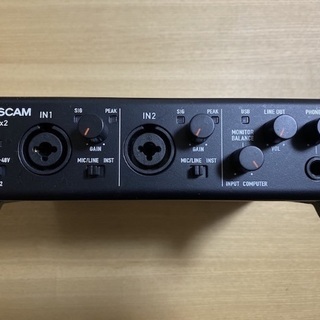 TASCAM タスカム US-2x2-SC USB オーディオ/...