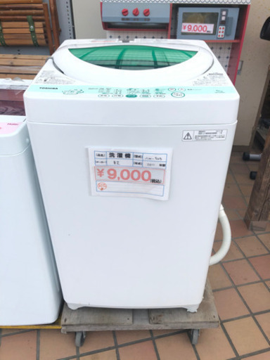 166　洗濯機　2011年製　東芝
