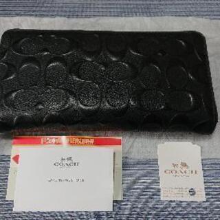 【中古品】COACH MEN 長財布 コーチ ブランド