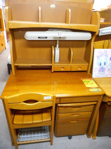 G905864　学習机イス・キャビネット付