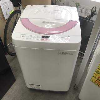 保証付き　シャープ　洗濯機　ES-GE60N-P   リサイクル...