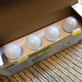 led 電球　4つ