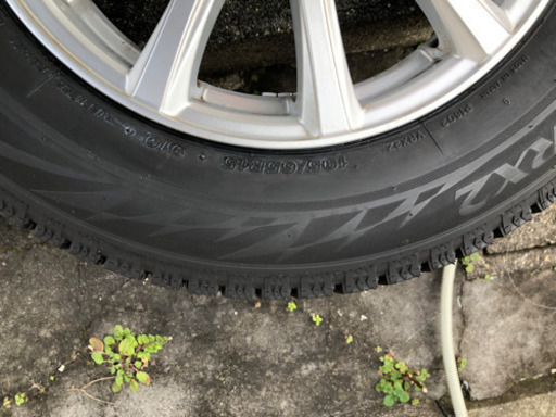再値下げします！！新品未使用　スタッドレスタイヤ（ホイール付き）4本セット　BLIZZAK VRX 195/65R15 91Q ブリジ