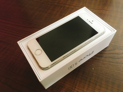 iPhone5s 16GB Softbank シルバー純正イヤホン付き