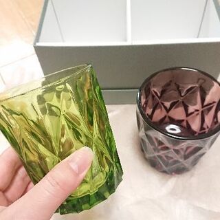 新品未使用 グラス ２個の画像