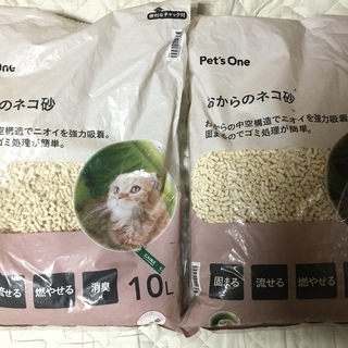 猫砂（おからのネコ砂、約１２L）
