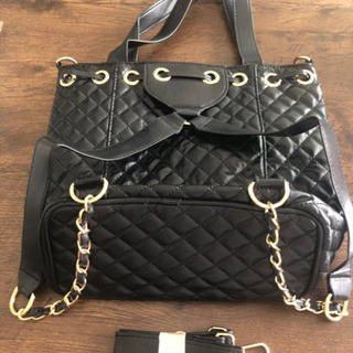 ☆限定品 シャネル CHANEL ノベルティ キルト素材3way...