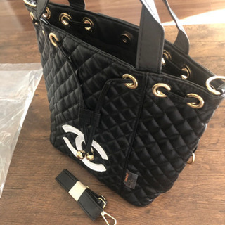 ☆限定品 シャネル CHANEL ノベルティ キルト素材3way bag☆の画像