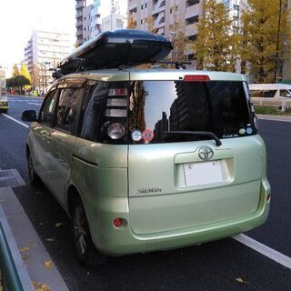 トヨタ シエンタ ライムグリーン 定員7人 車検あり 2007年登録 完動 走行距離83,333kmの画像