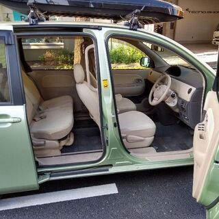 トヨタ シエンタ ライムグリーン 定員7人 車検あり 2007年登録 完動 走行距離83,333kmの画像
