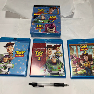 【訳あり値下げ】トイストーリー、ブルーレイDVD、ドリロージー、4枚セット【プロフィール必読】の画像