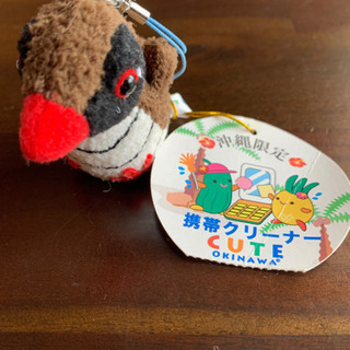 ヤンバルクイナの携帯クリーナーの画像