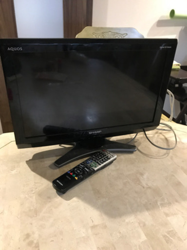 シャープ　20インチ テレビ