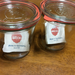 WECK キャニスター ガラス瓶 の画像