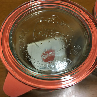 WECK キャニスター ガラス瓶 の画像