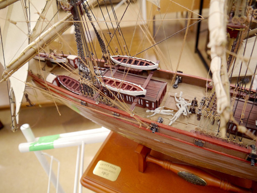 大迫力！ イギリス帆船 模型 CUTTY SARK カティーサーク 39TOP