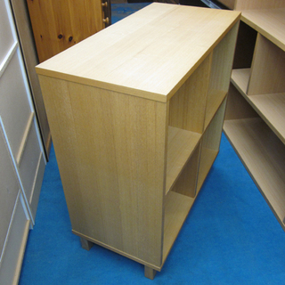 札幌【幅80cm】無印良品 棚 シェルフ ナチュラル MUJI 木目調 二段×二列