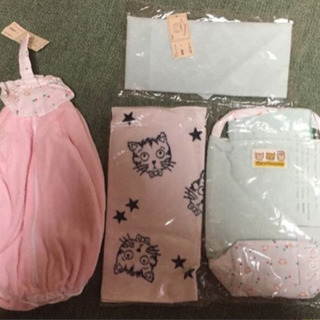 ねこ猫ネコ ファブリックグッズセットの画像