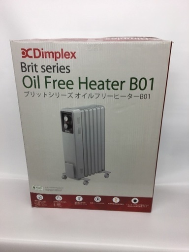 【新品】Dimplex オイルフリーヒーター