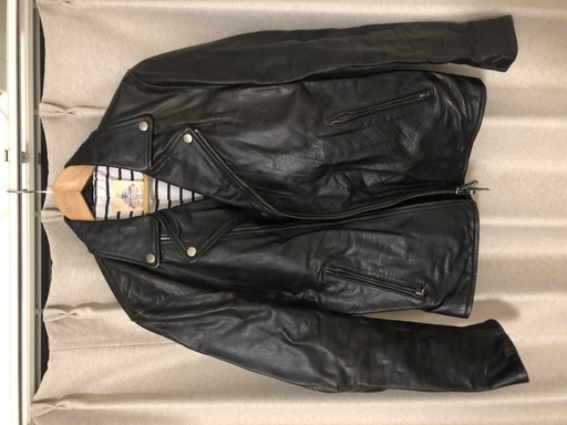 革ジャン（ダブル）　DUFFERダファー　試着OK