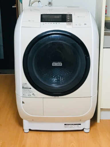 ドラム式洗濯乾燥機　郵送可能