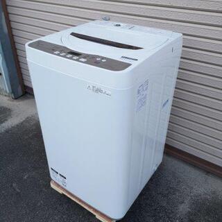 洗濯機4.5kg　2018年製　シャープ　超美品