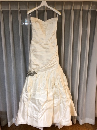 ウエディングドレス　値下げ￥44000→￥11000