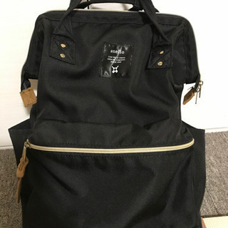 取引先決定 anello リュック 黒