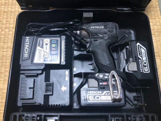 日立　インパクト18V6.0Ah