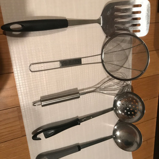 調理道具　1/13 17時までに取りに来られる方