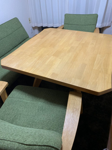 ダイニングテーブル5点セット