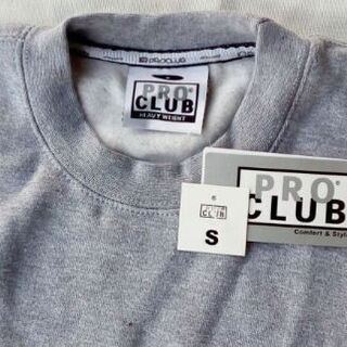 タグ付 PROCLUB スウェット S グレー 灰 プロクラブ pro club heavy weightの画像