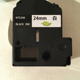 テプラPRO用　互換テープ3個の画像