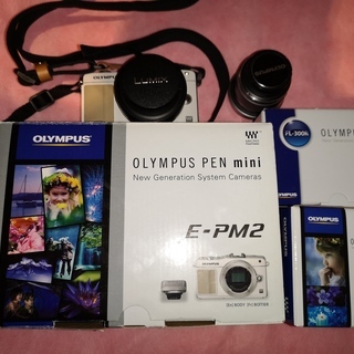 オリンパスの E-PM2＋20mm1.7 45mmf1.8 他セット