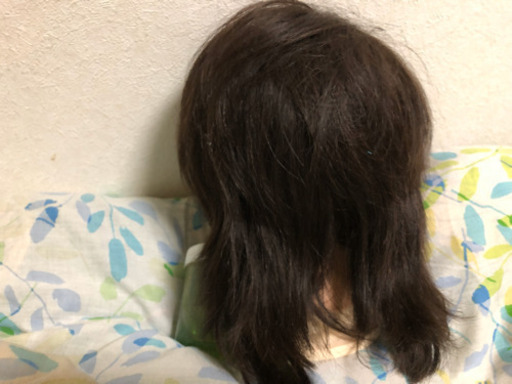 美容師ピンカールウェーブ用ウィッグ(試験で使えます)